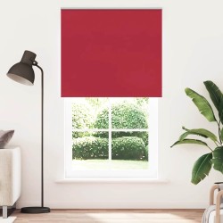 Store enrouleur occultant rouge largeur du tissu 116,6 cm 567516567516