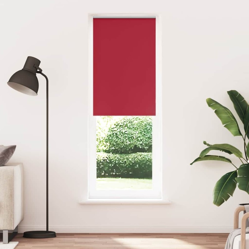 Store enrouleur occultant rouge largeur du tissu 65,7 cm 567520567520