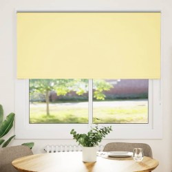 Store enrouleur occultant jaune largeur du tissu 141,6 cm 567582567582