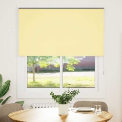 Store enrouleur occultant jaune largeur du tissu 126,6 cm 567633567633