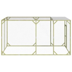Poulailler 200x400x200 cm Bois de pin massif imprégné 567651567651