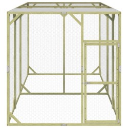 Poulailler 200x400x200 cm Bois de pin massif imprégné 567651567651