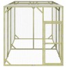 Poulailler 200x400x200 cm Bois de pin massif imprégné 567651567651