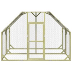 Poulailler 268x200x190 cm Bois de pin massif imprégné 567658567658