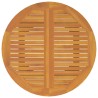 Table de jardin Ø110x75 cm Bois d'acacia solide 567660567660