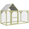 Poulailler 200x100x150 cm Bois de pin massif imprégné 567661567661