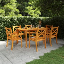 Table de jardin 160x90x75 cm Bois d'acacia solide 567662567662