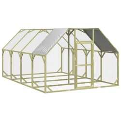 Poulailler 268x400x190 cm Bois de pin massif imprégné 567663567663