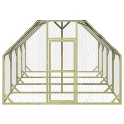 Poulailler 268x400x190 cm Bois de pin massif imprégné 567663567663