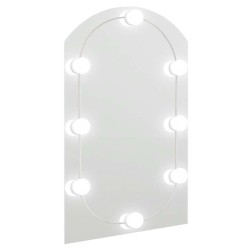 Miroir avec éclairage LED 60x40 cm Verre Arche 567669567669