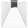 Poulailler Anthracite 900x91x100 cm Acier galvanisé 567671567671