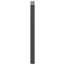 Pieds de table de bar en U 2 pièces Anthracite 60 x (110-111) cm Acier 567753567753