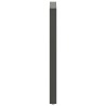 Pieds de table de bar en U 2 pièces Anthracite 60 x (110-111) cm Acier 567753567753