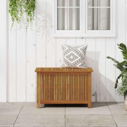 Boîte de rangement de jardin 90x50x58 cm bois d'acacia massif 567768567768