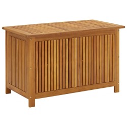 Boîte de rangement de jardin 90x50x58 cm bois d'acacia massif 567768567768
