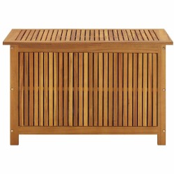 Boîte de rangement de jardin 90x50x58 cm bois d'acacia massif 567768567768
