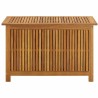 Boîte de rangement de jardin 90x50x58 cm bois d'acacia massif 567768567768