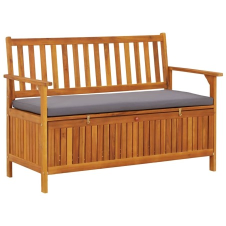 Banc de rangement de jardin 120 cm Bois d'acacia solide 567771567771