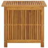 Boîte de rangement de jardin 60x50x58 cm Bois d'acacia solide 567772567772