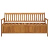 Banc de rangement de jardin 170 cm bois d'acacia solide 567773567773