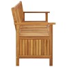 Banc de rangement de jardin 170 cm bois d'acacia solide 567773567773