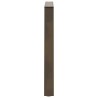 Pieds de table à manger en forme de V 3 pièces Acier naturel 80 x (72-73,3) cm Acier 567782567782