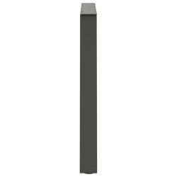 Pieds de table à manger en forme de V 3 pièces Anthracite 90 x (72-73,3) cm Acier 567789567789