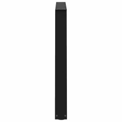 Pieds de table à manger en V 3 pièces Noir 90 x (72-73,3) cm Acier 567790567790