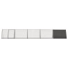 Clapier Anthracite 504,5x80,5x71 cm Acier galvanisé 567829567829
