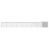 Cage pour poules Gris 900x91x100 cm Acier galvanisé 567832567832