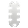 Miroir avec éclairage LED 40x20 cm Verre Ovale 567833567833