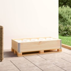 Collier de palette 50x100 cm Bois de pin solide 567860567860