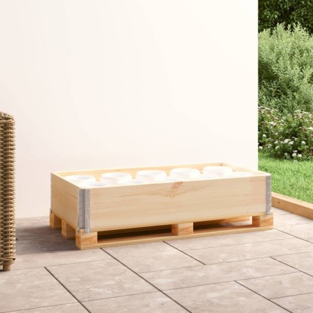 Collier de palette 50x100 cm Bois de pin solide 567860567860