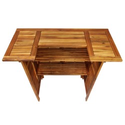 Ensemble de bar de jardin 3 pcs Bois d'acacia solide 567871567871