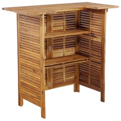 Ensemble de bar de jardin 5 pcs Bois d'acacia massif 567872567872