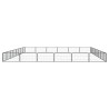 Parc pour chien 28panneaux Noir 100x50cm Acier enduit de poudre 567876567876