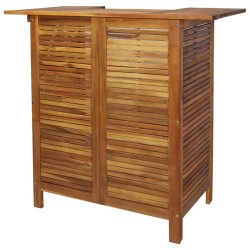 Ensemble de bar de jardin 5 pcs Bois d'acacia solide 567877567877