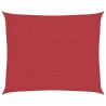 Voile d'ombrage 160 g/m² Rouge 2,5x3 m PEHD 567903567903