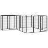 Parc pour chien 18panneaux Noir 50x100cm Acier enduit de poudre 567910567910