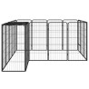 Parc pour chien 18panneaux Noir 50x100cm Acier enduit de poudre 567910567910