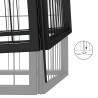Parc pour chien 18panneaux Noir 50x100cm Acier enduit de poudre 567910567910