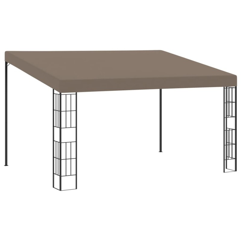 Belvédère mural 4x3 m Taupe Tissu 567941567941