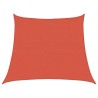 Voile d'ombrage 160 g/m² trapèze terre cuite 3/4x3 m PEHD 567954567954