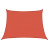 Voile d'ombrage 160 g/m² trapèze terre cuite 4/5x3 m PEHD 567965567965