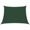 Voile d'ombrage 160 g/m² trapèze vert foncé 4/5x3 m PEHD 567978567978
