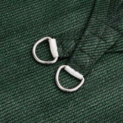 Voile d'ombrage 160 g/m² trapèze vert foncé 4/5x3 m PEHD 567978567978