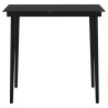 Ensemble à manger de jardin avec coussins 3 pcs marron 567982567982