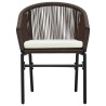 Ensemble à manger de jardin 5 pcs Marron 568021568021