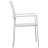 Ensemble à manger de jardin 5 pcs Blanc 568033568033