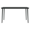 Ensemble à manger de jardin 5 pcs Noir 568046568046